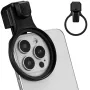 K&F Concept supporto con clip per smartphone per filtri e obiettivi da 58mm - nero