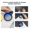 K&F Concept supporto con clip per smartphone per filtri e obiettivi da 58mm - nero
