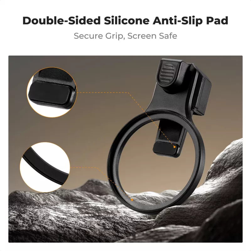 K&F Concept Filtro ND variabile ND2-ND32 58mm Clip-On per smartphone