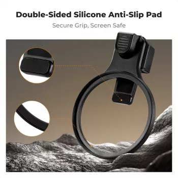 K&F Concept Clip filtro per smartphone 67mm nero