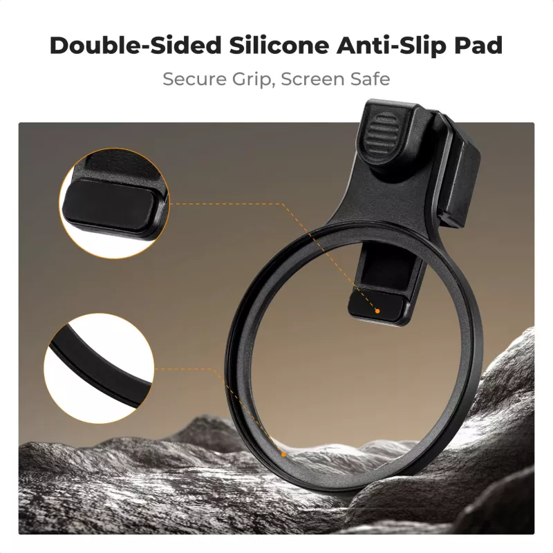 K&F Concept Clip filtro per smartphone 67mm nero