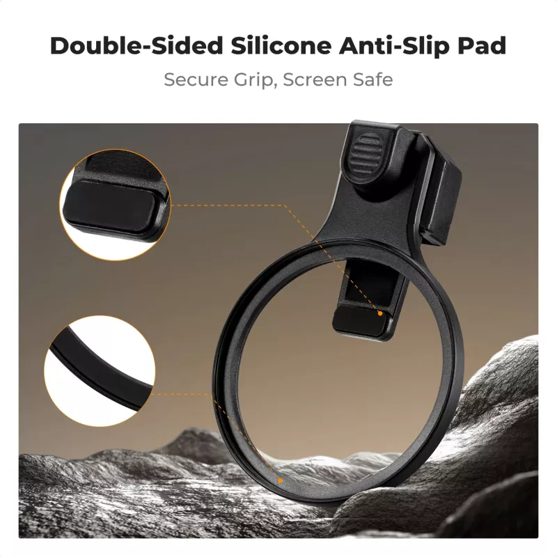 K&F Concept KF15.0026 Filtro ND variabile ND2-ND32 67mm Clip-On per smartphone