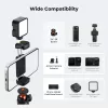 KF Mini treppiede e selfie stick 65 cm testa a 360° porta telefono KF09.180S1 nero