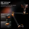 K&F Concept Magic Arm 22 pollici + Super Clamp Crab Clamp 1/4 3/8 KF31.201