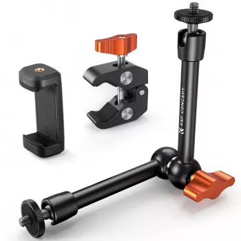 Magic Arm Super Clamp 1/4 3/8 morsetto 15-55mm supporto telefono Kf31.131s2