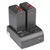 SWIT S-3602U caricabatterie per batterie agli ioni di litio