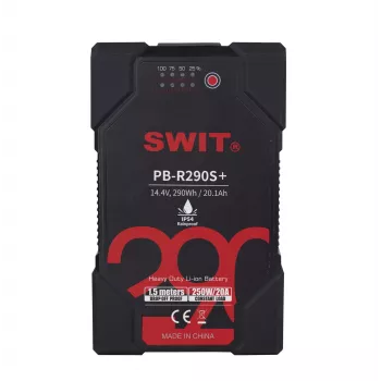 SWIT ELECTRONICS PB-R290S+ Batteria ricaricabile V-Mount Li-Ion impermeabile 290Wh