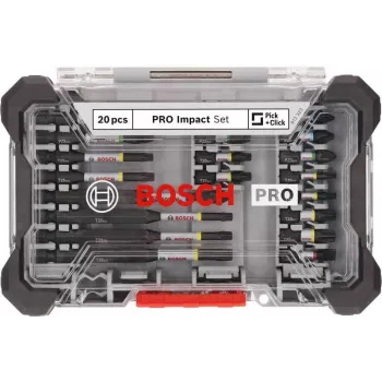 Bosch PRO Impact set inserti 20 pezzi (2608521U74)