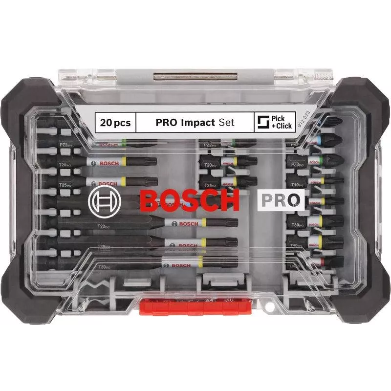 Bosch PRO Impact set inserti 20 pezzi (2608521U74)