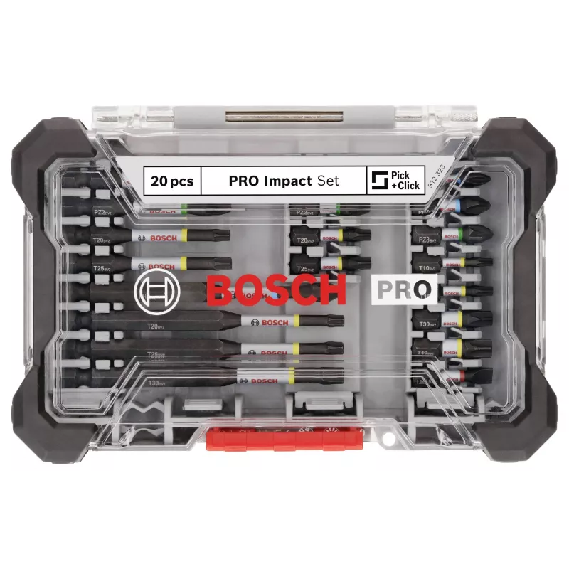 Bosch PRO Impact set inserti 20 pezzi (2608521U74)