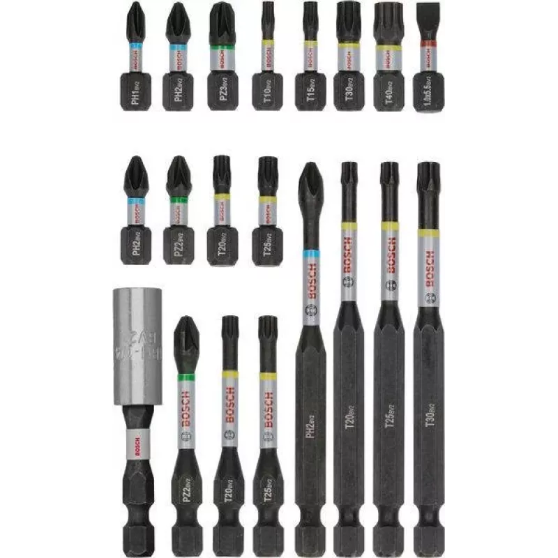 Bosch PRO Impact set inserti 20 pezzi (2608521U74)