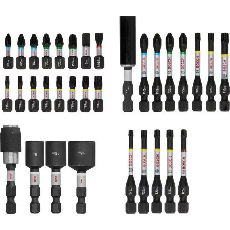 Bosch PRO Impact set inserti 33 pezzi (2608521U76)