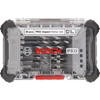 Bosch PRO set punte per muratura e inserti 35 pezzi (2608521U81)