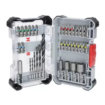 Bosch Extra Hard and PRO Wood set di punte e bit 35 pezzi (2607017730)