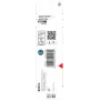 Bosch 2608577838 Set di punte elicoidali HSS 4 x 43 x 75 mm, 2 pezzi