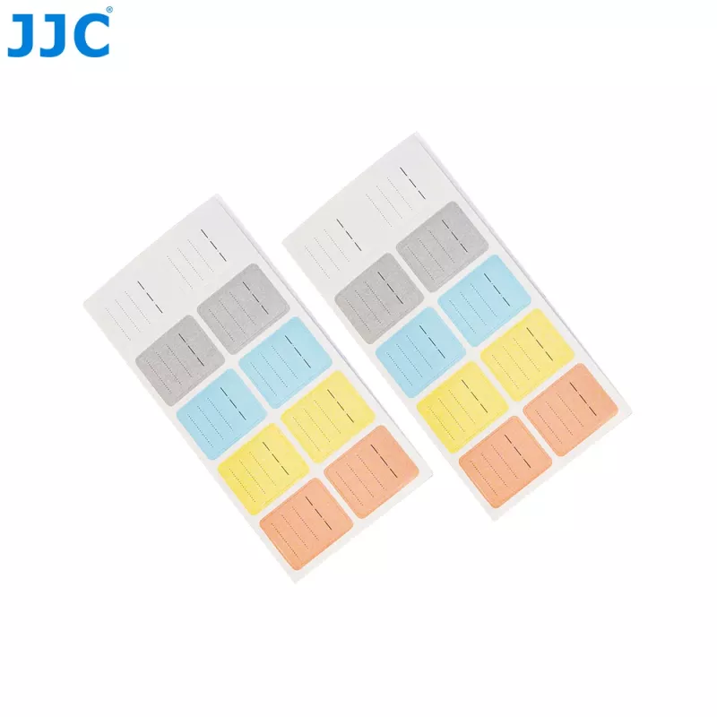 JJC 120 etichette adesive per schede di memoria SD MicroSD CF XQD