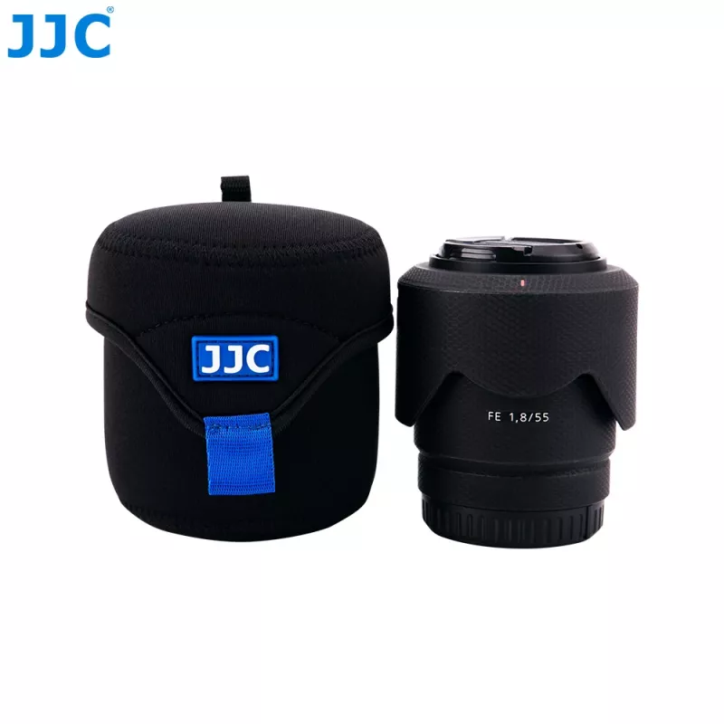 JJC Deluxe Lens Pouch 78x78mm nero DLP-2II