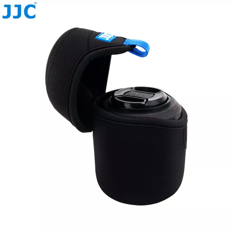 JJC Deluxe Lens Pouch 78x78mm nero DLP-2II
