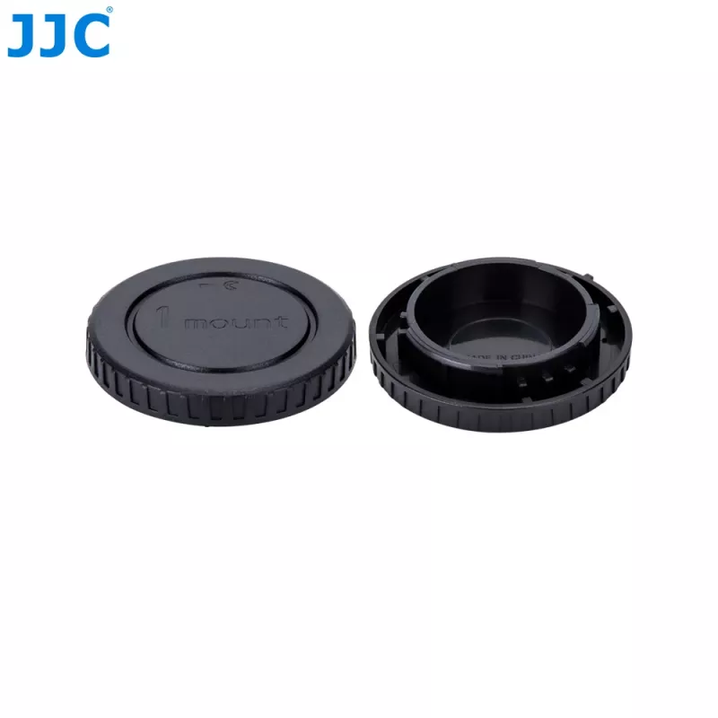 JJC L-R13 set tappo corpo e tappo posteriore obiettivo per Nikon 1 V1 / J1