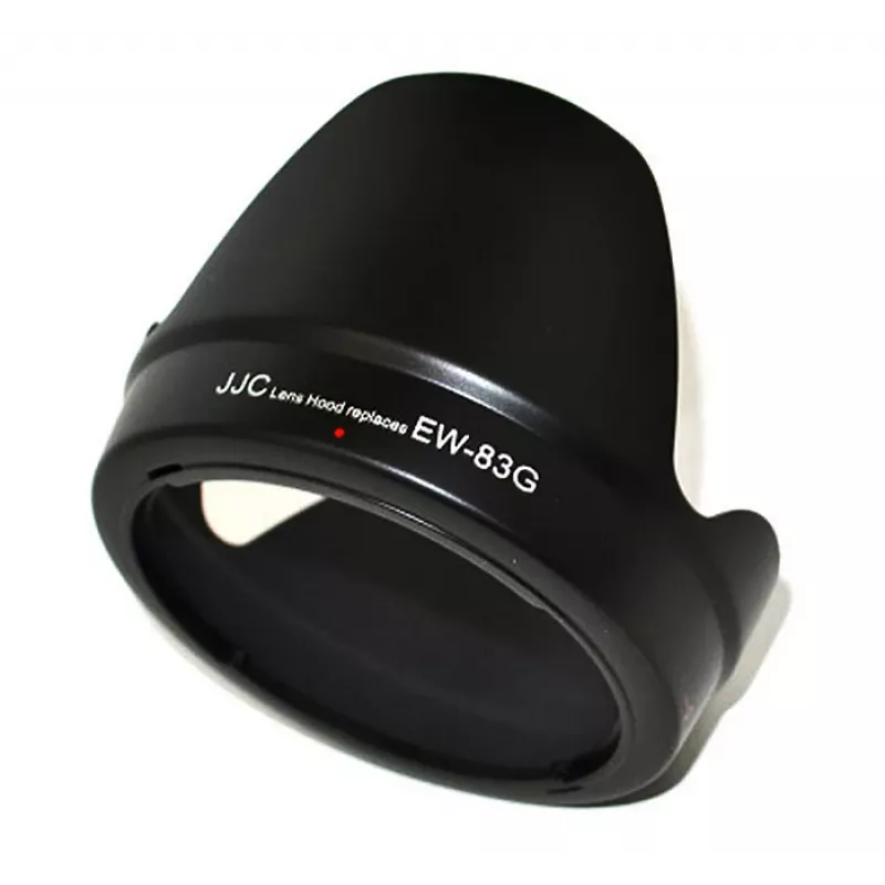JJC paraluce per Canon EW-83G, a petalo, nero