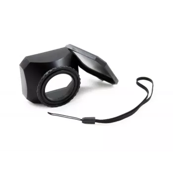 JJC paraluce a vite ventilato per filettatura filtro 30mm - nero