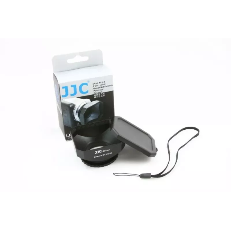 JJC paraluce a vite ventilato per filettatura filtro 30mm - nero