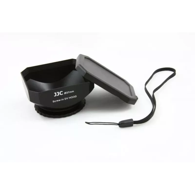 JJC paraluce a vite ventilato per filettatura filtro 30mm - nero