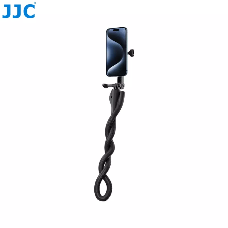JJC TP-FT3 treppiede flessibile, monopiede e braccio con supporto MagSafe per smartphone e GoPro