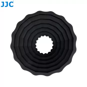 JJC LH-ARLII paraluce in gomma pieghevole 73-88mm