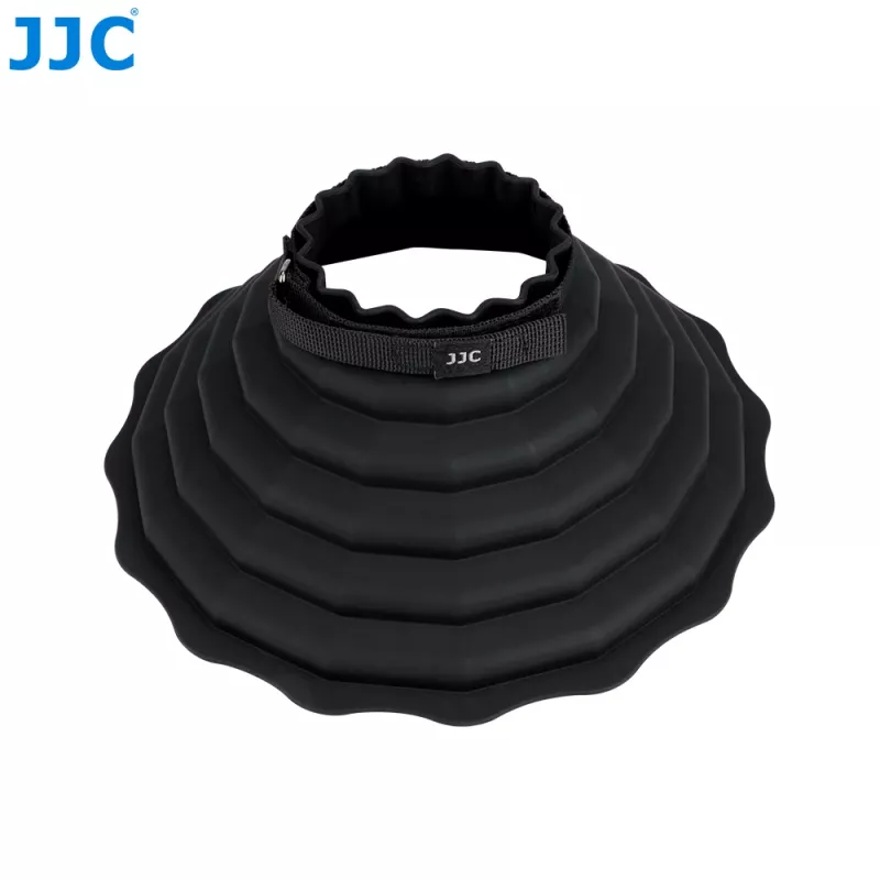 JJC LH-ARLII paraluce in gomma pieghevole 73-88mm