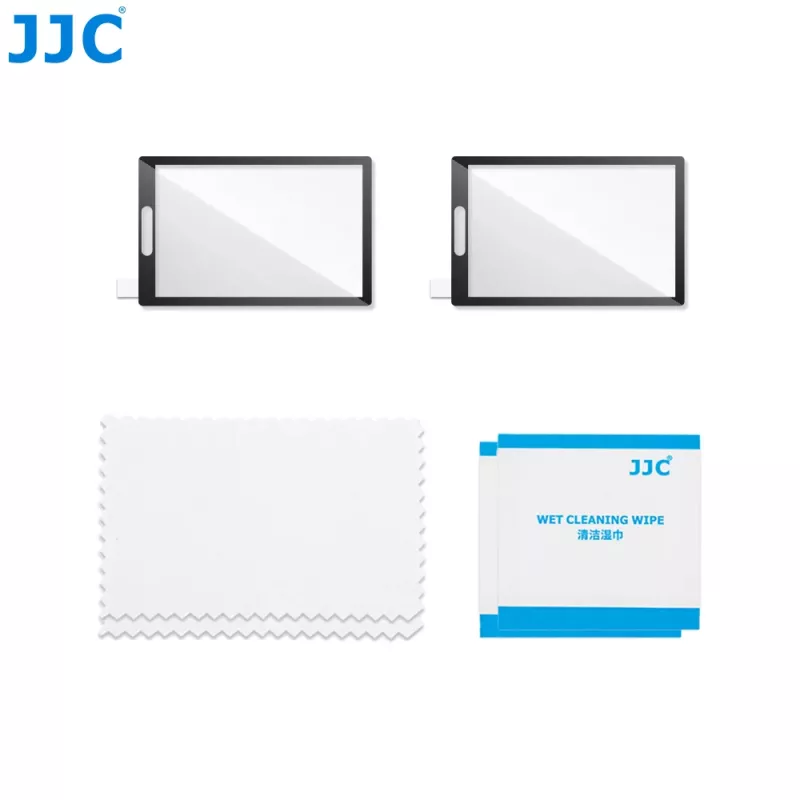 JJC 2x vetro temperato protezione schermo 9H per Insta360 X4 (GSP-X4K2)