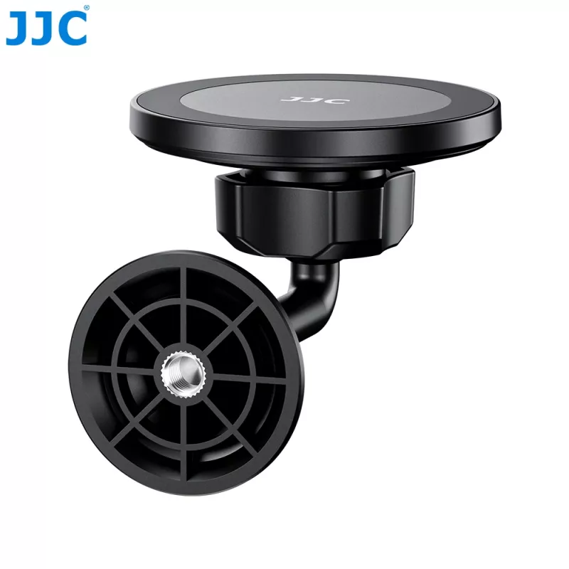 JJC MS-ARB2 Supporto magnetico per cellulare con filettatura da 1/4 inch-20 e piastra Arca-Swiss per iPhone MagSafe