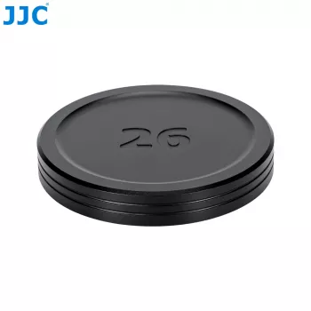 JJC LC-SR26 tappo obiettivo frontale per Panasonic Lumix S 26mm f/8 (S-R26) - nero