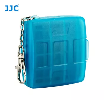 JJC custodia per schede di memoria per 4 schede SD / SDHC / SDXC - nero