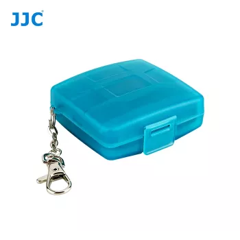 JJC custodia per schede di memoria per 4 schede SD / SDHC / SDXC - nero