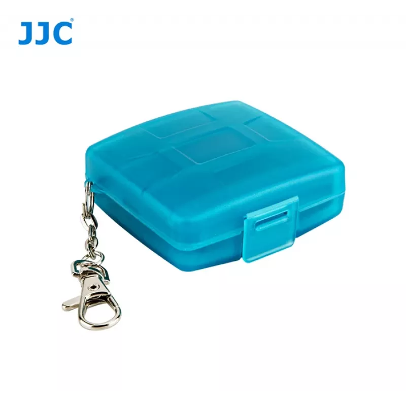 JJC custodia per schede di memoria per 4 schede SD / SDHC / SDXC - nero