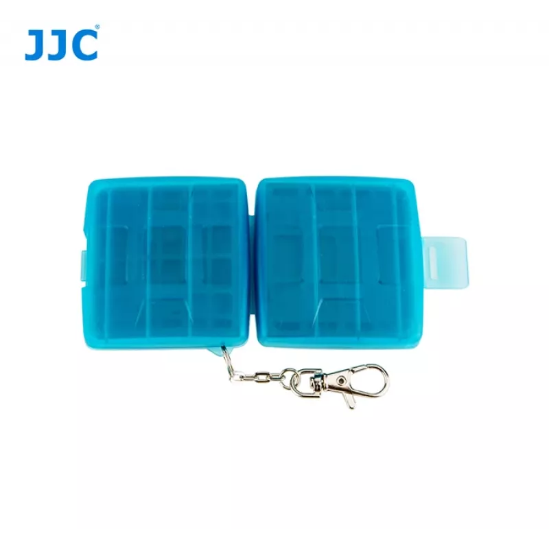 JJC custodia per schede di memoria per 4 schede SD / SDHC / SDXC - nero