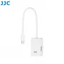 JJC PDB-UC lettore di schede micro SD USB-C con 2x porte USB-C, grigio spazio