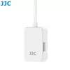JJC PDB-UC lettore di schede micro SD USB-C con 2x porte USB-C, grigio spazio