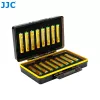 JJC scatola porta batterie per 16x batterie AAA - plastica PP trasparente