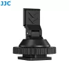 JJC HC-DMN Adattatore da slitta a caldo a filettatura da 1/4 inch-20 per supporto microfono, nero