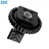 JJC HC-DMN Adattatore da slitta a caldo a filettatura da 1/4 inch-20 per supporto microfono, nero