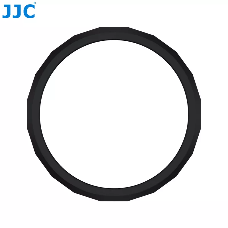 JJC 2x anello protettivo in silicone per obiettivo per DJI Osmo Action 5 Pro / 4 / 3 (nero)