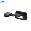 JJC set conchiglia oculare e copri slitta flash per Sony A7C / A7CR / A7C II / A7CR II (nero)
