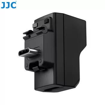 JJC AD-X4 adattatore audio con funzione di ricarica USB-C per Insta360 X4
