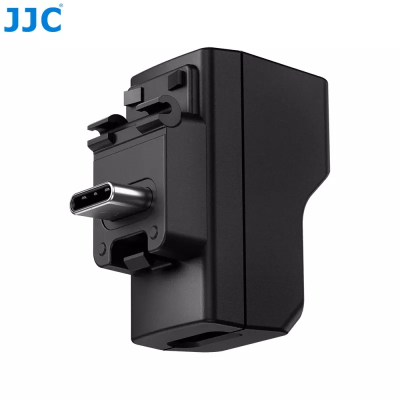 JJC AD-X4 adattatore audio con funzione di ricarica USB-C per Insta360 X4