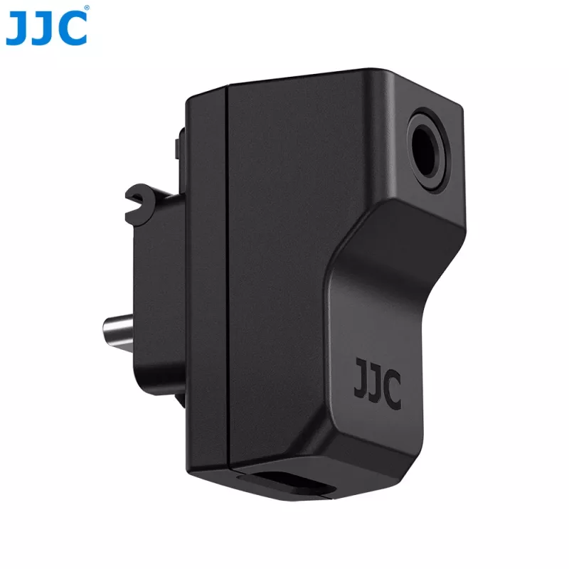 JJC AD-X4 adattatore audio con funzione di ricarica USB-C per Insta360 X4
