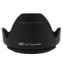 JJC paraluce a vite 77mm per obiettivo fotografico - nero