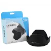 JJC paraluce a vite 77mm per obiettivo fotografico - nero