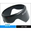 JJC paraluce per Canon EW-73II, a petalo, nero, plastica ABS ad alta resistenza agli urti